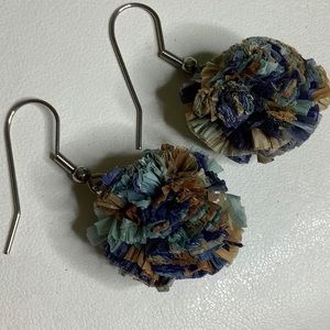 Tissue Paper Earrings #2.